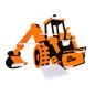 Preview: excavator light Orange/Black as a tonie shelf, tonie box