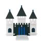 Preview: Castle anthracite/blue as a tonie shelf, tonie box