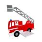 Preview: Fire engine as a Tonie shelf, Tonie box