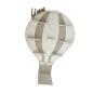 Preview: Hot air balloon light grey/white as a tonie shelf, tonie box - personalisable