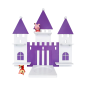 Preview: Castle Purple as a tonie shelf, tonie box