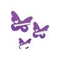 Preview: Butterfly set of 3 purple suitable for Tonie Tonie's Tonie figures