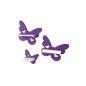 Preview: Butterfly set of 3 purple suitable for Tonie Tonie's Tonie figures