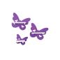 Preview: Butterfly set of 3 purple suitable for Tonie Tonie's Tonie figures