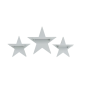 Preview: Set of 3 white stars suitable for Tonie Tonie's Tonie figures - Kopie