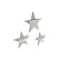 Preview: Set of 3 light grey stars suitable for Tonie Tonie's Tonie figures