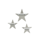 Preview: Set of 3 light grey stars suitable for Tonie Tonie's Tonie figures