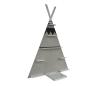 Preview: Tipi light gray as a tonie shelf, tonie box