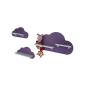 Preview: Cloud set as Tonie shelf Tonie Toniebox purple