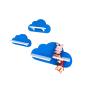 Preview: Wolken-Set als Tonieregal Tonie Toniebox Blau