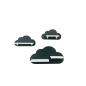 Preview: Cloud set as Tonie shelf Tonie Toniebox dark grey