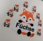 Preview: Personalisierte Fuchs Anhänger + Gruppentürschild