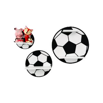 Football set of 3 white/black suitable for Tonie Tonie's Tonie figures