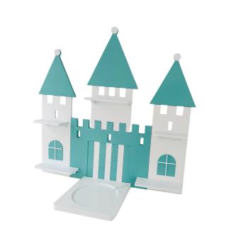 Castle turquoise as a tonie shelf, tonie box