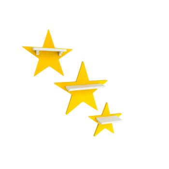 Set of 3 yellow stars suitable for Tonie Tonie's Tonie figures