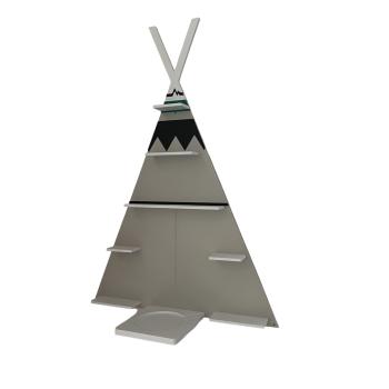 Tipi light gray as a tonie shelf, tonie box