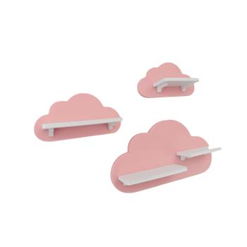 Wolken-Set als Tonieregal Tonie Toniebox Rosa