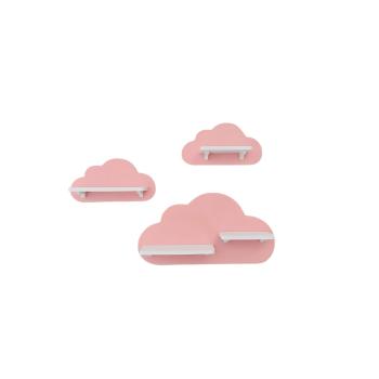 Wolken-Set als Tonieregal Tonie Toniebox Rosa