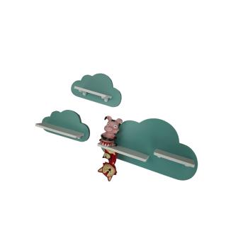 Cloud set as Tonie shelf Tonie Toniebox Turquoise