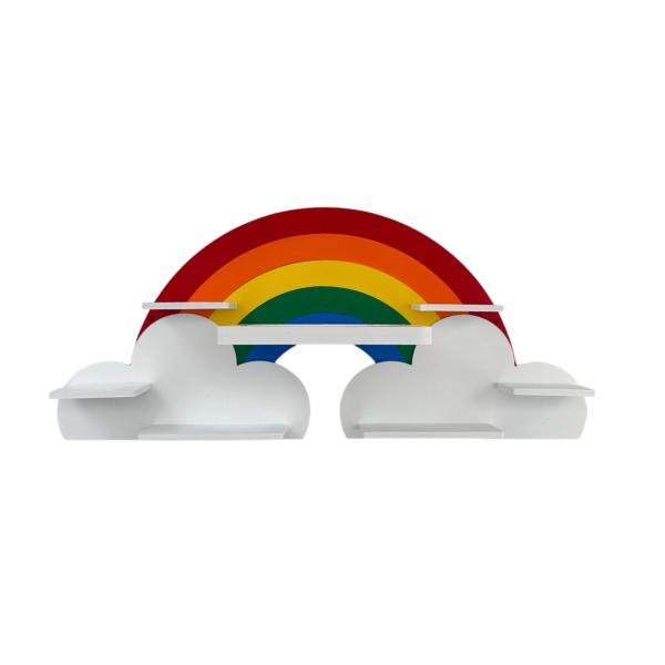 Colorful rainbow as a tonie shelf, tonie box