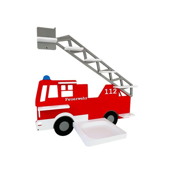 Fire truck as SpeakerBuddy shelf music box Lidl Silvercrest