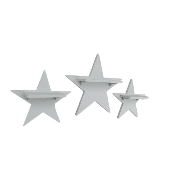 Set of 3 white stars suitable for Tonie Tonie's Tonie figures - Kopie