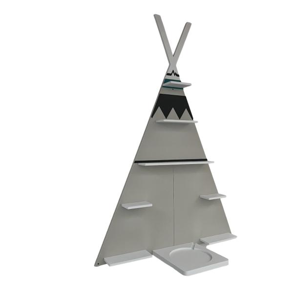 Tipi light gray as a tonie shelf, tonie box