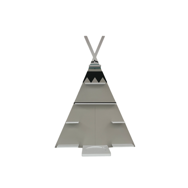 Tipi light gray as a tonie shelf, tonie box