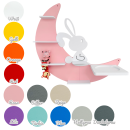 Moon bunny as a tonie shelf, tonie box - different colors